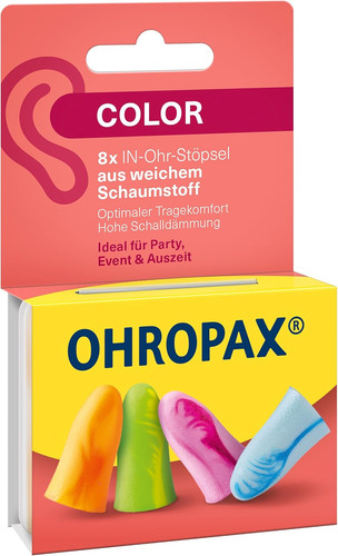 Ohropax color ohrstöpsel - color,