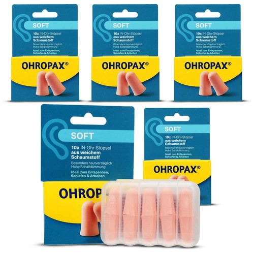 Ohropax soft schaumstoff - ohropax,