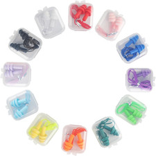 12 Paar Silikon Ohrstöpsel
